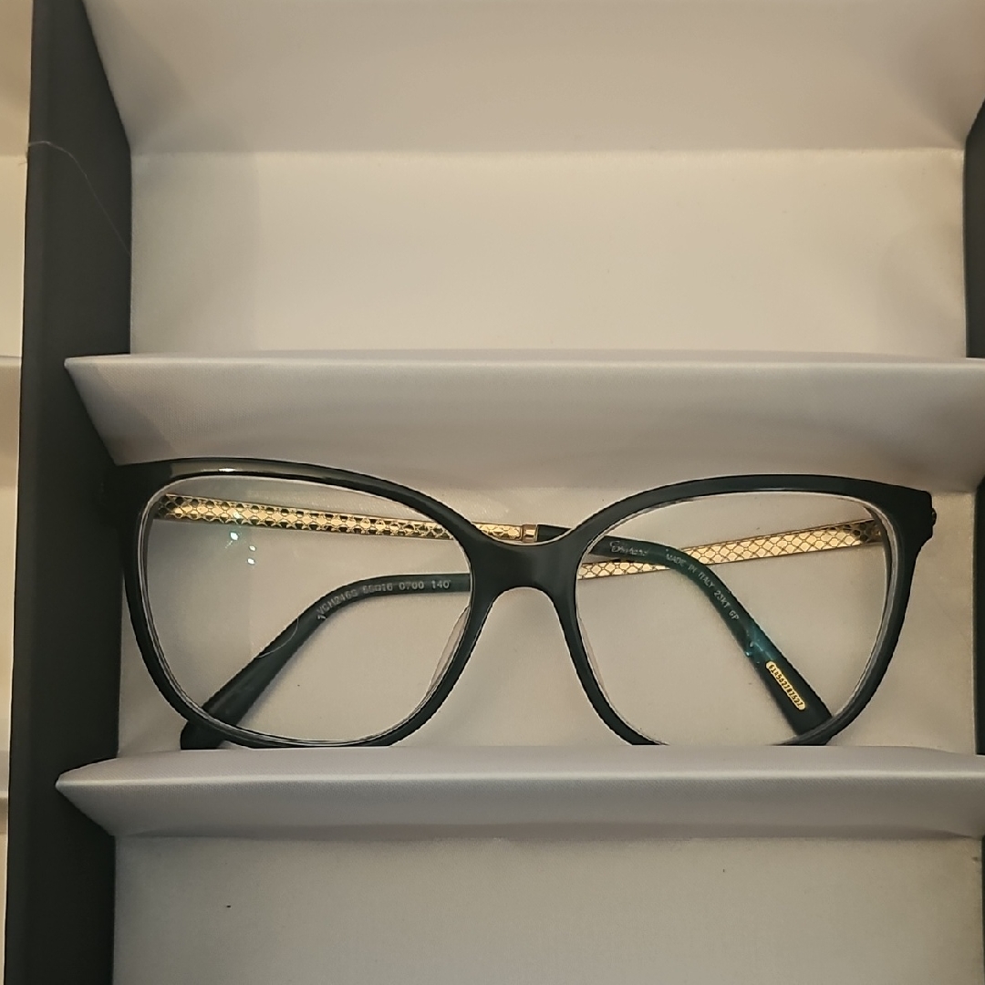 Chopard Black And Gold Women's Frames